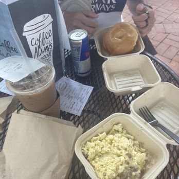 Catalina Coffee & Cookie - Build your own scramble and breakfast sandwich, French Vanilla Iced Latte - Coffee & Tea Near Me - Avalon, California Catalina Coffee & Cookie - Build your own scramble and breakfast sandwich, French Vanilla Iced Latte - Coffee & Tea Near Me - Avalon, California