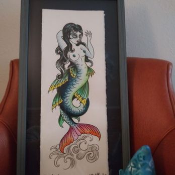 Framin' Place & Gallery - The mermaid I had framed here. - Art Galleries Near Me - Metairie, Louisiana