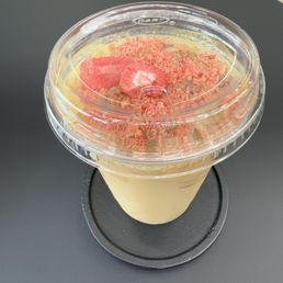strawberry shortcake without the strawberry cold foam, plant based! strawberry shortcake without the strawberry cold foam, plant based!