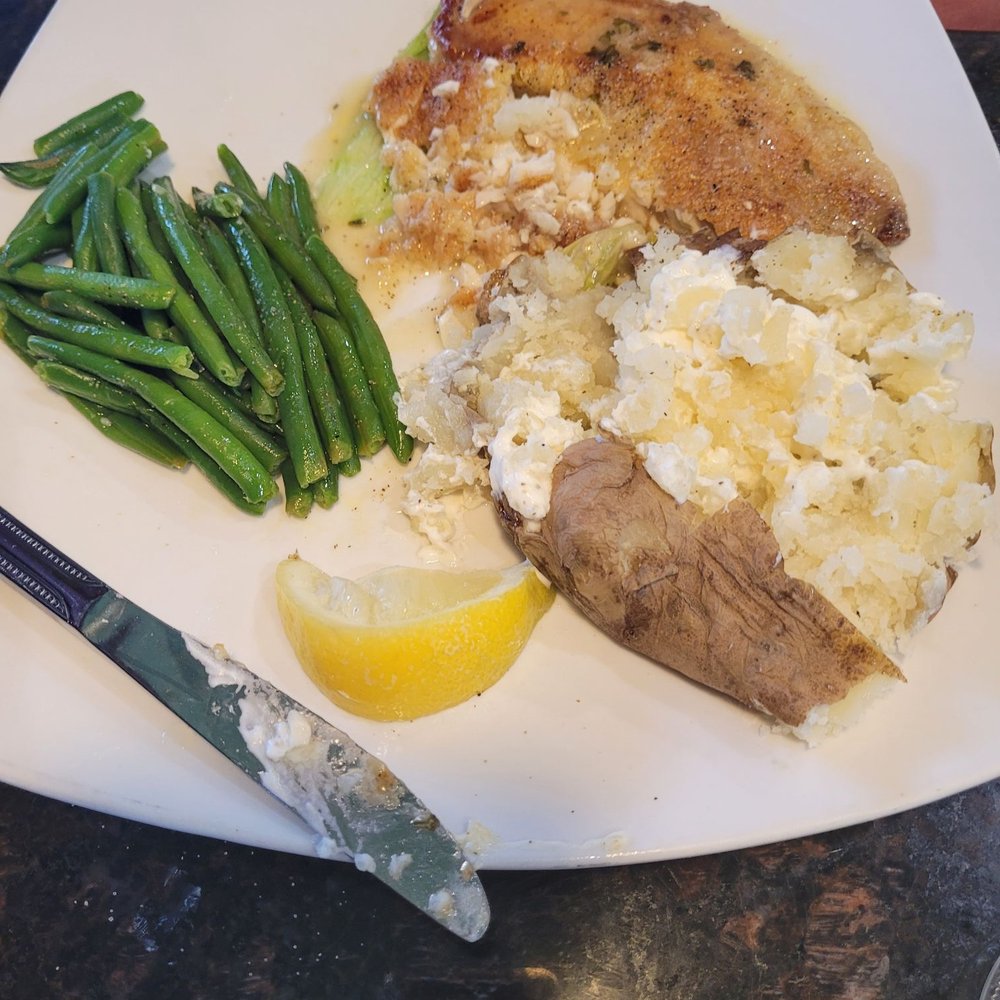 Tilapia in white wine sauce Tilapia in white wine sauce
