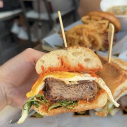 Hopsmith Tavern - Steak & egg sandwich
