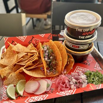 Mike's Red Tacos  - Mike's Meal - Mexican Near Me - San Diego, California
