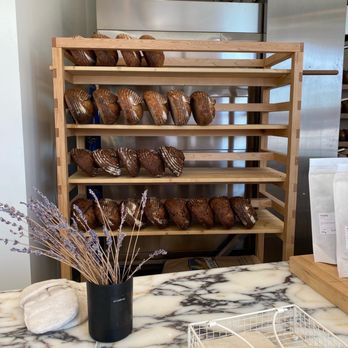 Miette - a display of breads in a bakery - Bakeries Near Me - Montreal, Quebec