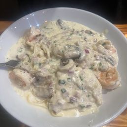 Shrimp alfredo Shrimp alfredo