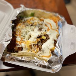 Dario's Restaurant - Big Soft Taco with chicken