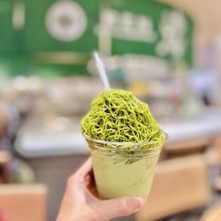 Matcha Ren - Matcha Mont Blanc Soft Serve