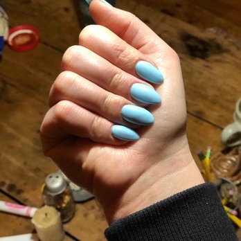 Da Vinci Nails - Blue acrylic gel nails - Nail Salons Near Me - Fort Wayne, Indiana Da Vinci Nails - Blue acrylic gel nails - Nail Salons Near Me - Fort Wayne, Indiana
