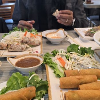 Pho 92 Dia - He had pork egg rolls and chicken noodle dish. - Vietnamese Near Me - Denver, Colorado Pho 92 Dia - He had pork egg rolls and chicken noodle dish. - Vietnamese Near Me - Denver, Colorado