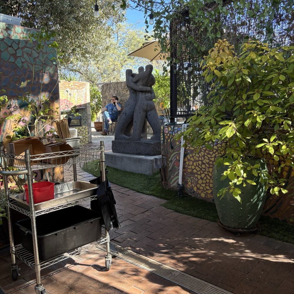 Cafe A La Cart - Beautiful endless courtyard! - New American Near Me - Tucson, Arizona