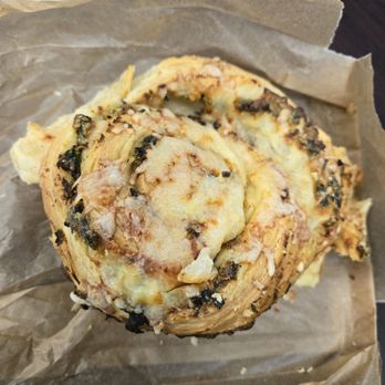 Glutenus Maximus Bakehouse - Top of the spanikopita morning bun - Bakeries Near Me - Vista, California