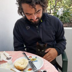 Il Giardino Segreto B&B - Frühstück ist inklusive und wird morgens auf der Terrasse eingedeckt. Zutrauliche Kätzchen gibts dazu.