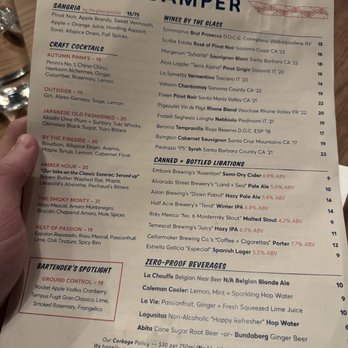 Camper - New American Near Me - Menlo Park, California
