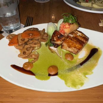 Roy's Ko Olina - Butterfish with lotus root - Asian Fusion Near Me - Kapolei, Hawaii Roy's Ko Olina - Butterfish with lotus root - Asian Fusion Near Me - Kapolei, Hawaii