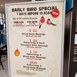 Chi Link - Early Bird Specials