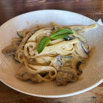 Aroma Craft Coffee - Miso pasta with mushrooms - I'd get this again! - Coffee Roasteries Near Me - Walnut, California Aroma Craft Coffee - Miso pasta with mushrooms - I'd get this again! - Coffee Roasteries Near Me - Walnut, California