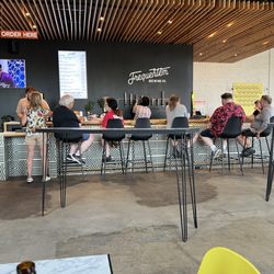 Inside shot of the bar.