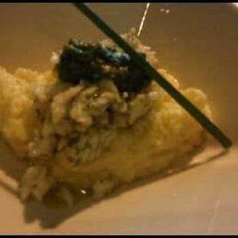 C & O Restaurant - Crab meat with polenta. Top notch! - New American Near Me - Charlottesville, Virginia