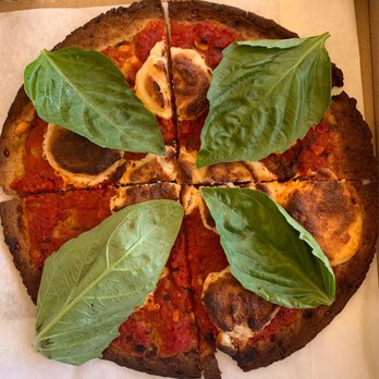 Kind Bean - Amazing Margherita Cauliflower Pizza - Coffee & Tea Near Me - Chandler, Arizona