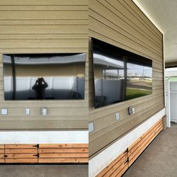 McShane Mounting - Outdoor Tv mounting! #Tvmount #TVinstall #smallbusiness #locallyowned #Oahu #Hawaii #Kapolei