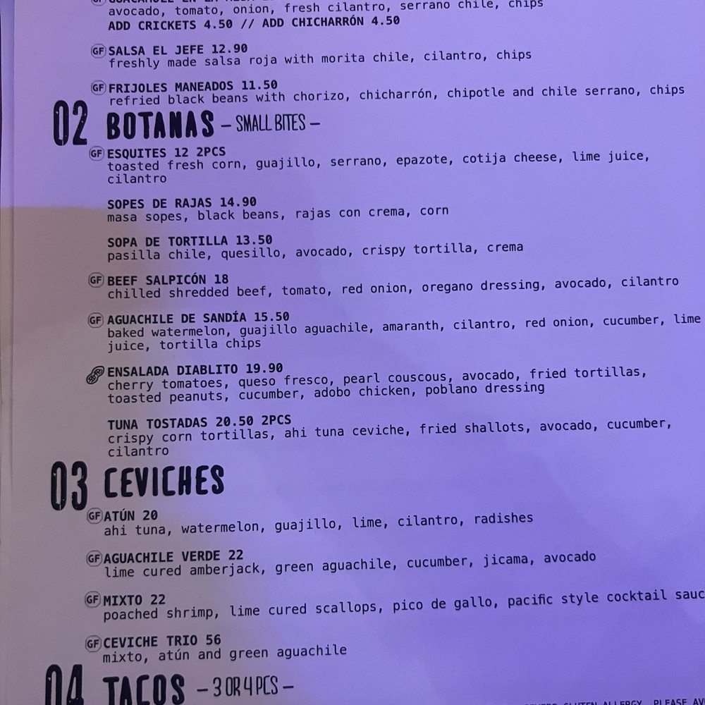 El Catrin Destileria - Menu - Mexican Near Me - Toronto, Ontario