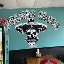 PINCHES TACOS SHACK - Wall art.
