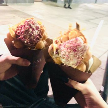 Gadani - Ice cream, complete with condensed milk and rose petals - Coffee & Tea Near Me - Berkeley, California Gadani - Ice cream, complete with condensed milk and rose petals - Coffee & Tea Near Me - Berkeley, California