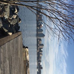 Dartmouth Harbourwalk Trail - The view of Halifax from the harbour walk