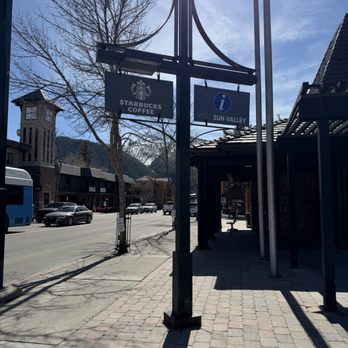 Starbucks - The visitor center is inside Starbucks - Coffee & Tea Near Me - Ketchum, Idaho Starbucks - The visitor center is inside Starbucks - Coffee & Tea Near Me - Ketchum, Idaho