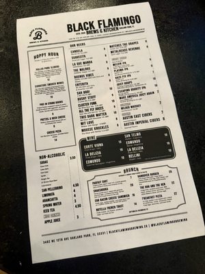 Menu photo 2 Black Flamingo Oakland Park, FL Menu photo 2 Black Flamingo Oakland Park, FL