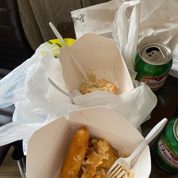 Brasil Legal Cafe - a tray of food and a can of soda - Grocery Near Me - Chicago, Illinois