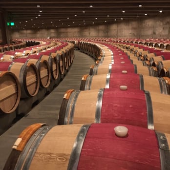 Opus One Winery - Barrel room - Wineries Near Me - Oakville, California Opus One Winery - Barrel room - Wineries Near Me - Oakville, California