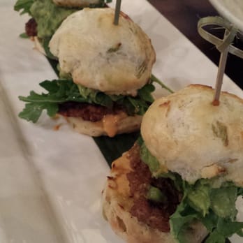 Cactus Restaurants - Chorizo sliders on homemade biscuits. - Tex-Mex Near Me - Bellevue, Washington