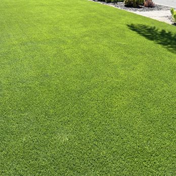 Stays Green Turf - Our front turf after being cleaned - Artificial Turf Near Me Stays Green Turf - Our front turf after being cleaned - Artificial Turf Near Me