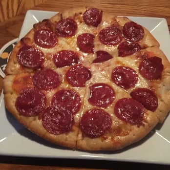Bello's Pub & Grill - Pepperoni Bar Pie. Recommend ordering crispy with extra sauce. - American Near Me - Newark, New Jersey