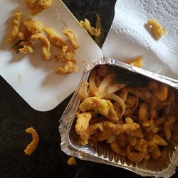 Oriental Takeaway - Burnt, cold, no chicken all grease.  Like nick naks