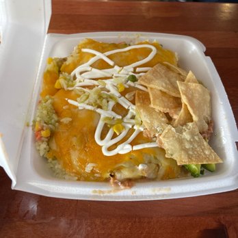Nury's On Main - Enchiladas verde - Seafood Near Me - Fredericksburg, Texas
