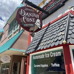 Outside this yummy place.