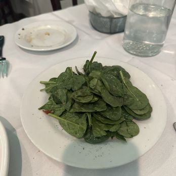 Acqua e Farina - Spinach salad - Italian Near Me - Hayward, California Acqua e Farina - Spinach salad - Italian Near Me - Hayward, California