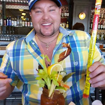 Hash Kitchen - Bloody buffet bar! With a Slim Jim lol - Breakfast & Brunch Near Me - Scottsdale, Arizona Hash Kitchen - Bloody buffet bar! With a Slim Jim lol - Breakfast & Brunch Near Me - Scottsdale, Arizona