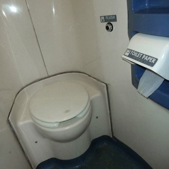 California Zephyr - The Bedroom toilet "closet". Notice the shower drain on the floor. - Trains Near Me - Chicago, Illinois California Zephyr - The Bedroom toilet "closet". Notice the shower drain on the floor. - Trains Near Me - Chicago, Illinois