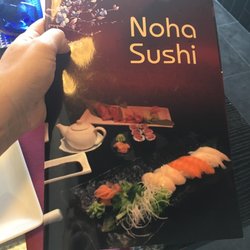 Noha Sushi - Professional looking menu!