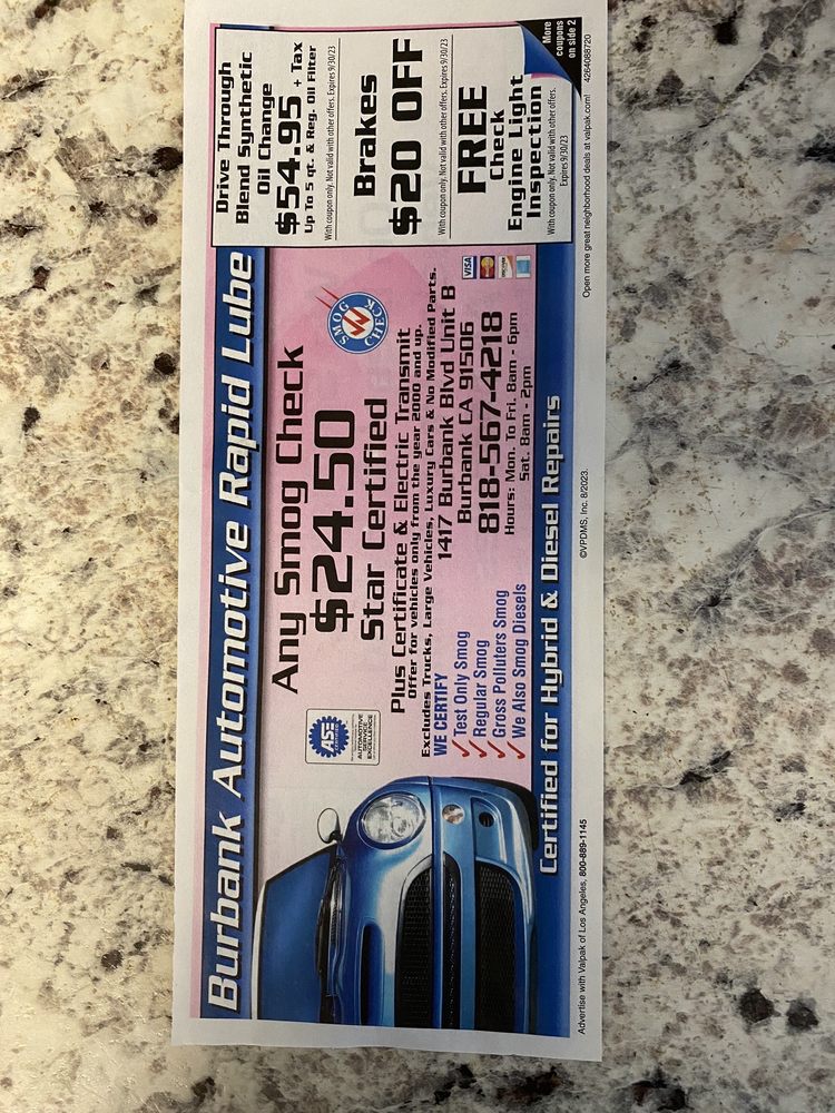 BURBANK AUTOMOTIVE Updated August 2024 24 Reviews 1417 W Burbank Blvd, Burbank, California