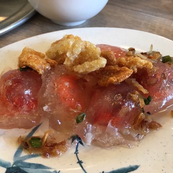 Hue Restaurant - #2: Banh Bot Luc (Shrimp & Pork Tapioca Dumplings, $4.25)- 4/5 stars - Vietnamese Near Me - San Jose, California Hue Restaurant - #2: Banh Bot Luc (Shrimp & Pork Tapioca Dumplings, $4.25)- 4/5 stars - Vietnamese Near Me - San Jose, California