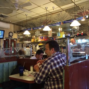 Central Plaza Diner - View from a booth near the door. - Diners Near Me - Yonkers, New York