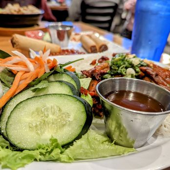 Basil Leaf Vietnamese Restaurant - a plate of food - Vietnamese Near Me - Albuquerque, New Mexico