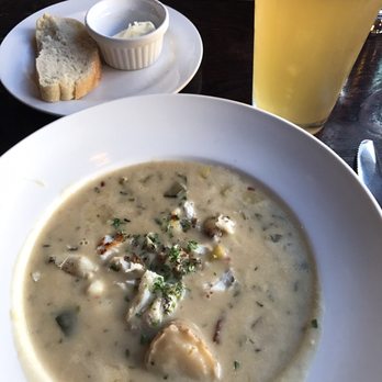 The Pullman - The salmon chaaawda!! Arguably, the BEST chowder I've ever had. Divine! This kitchen knows WTF is going on!! - New American Near Me - Glenwood Springs, Colorado The Pullman - The salmon chaaawda!! Arguably, the BEST chowder I've ever had. Divine! This kitchen knows WTF is going on!! - New American Near Me - Glenwood Springs, Colorado