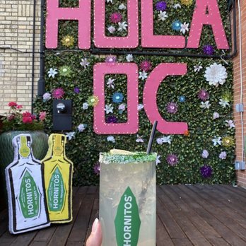 Ocho Latin Cuisine - House Margarita made with Hornitos Tequila - Latin American Near Me - Dallas, Texas