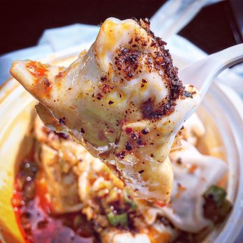 White Bear - Wonton in chili oil - Chinese Near Me - Flushing, New York White Bear - Wonton in chili oil - Chinese Near Me - Flushing, New York