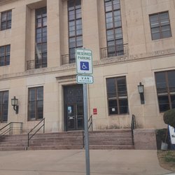 United States Postal Service - The post office has handicap parking.