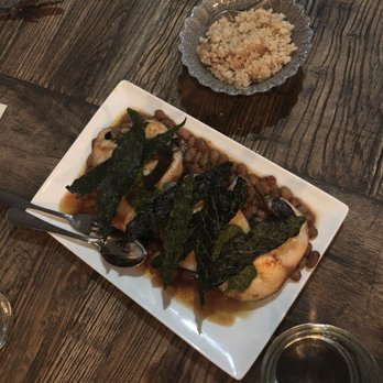 Dalida - Fish & kale chips with bulgur - yummy - Mediterranean Near Me - San Francisco, California